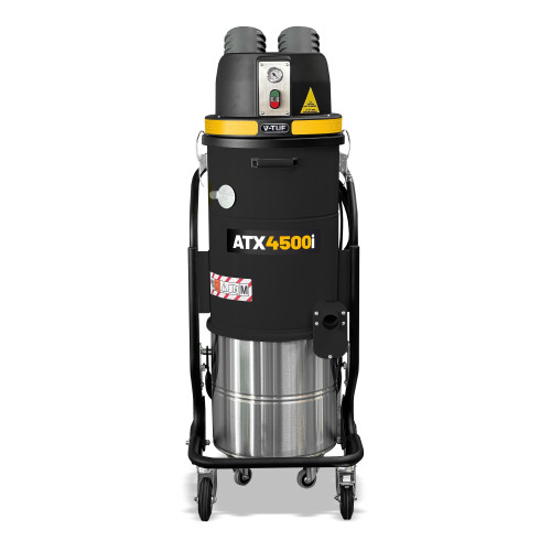 V-TUF ATX4500i 45L Industrial M-Class 110v 1100w Industrial Dust Extraction Vacuum Cleaner with Detachable Bin & Filter Cleaning - ATEX Rating Z22*