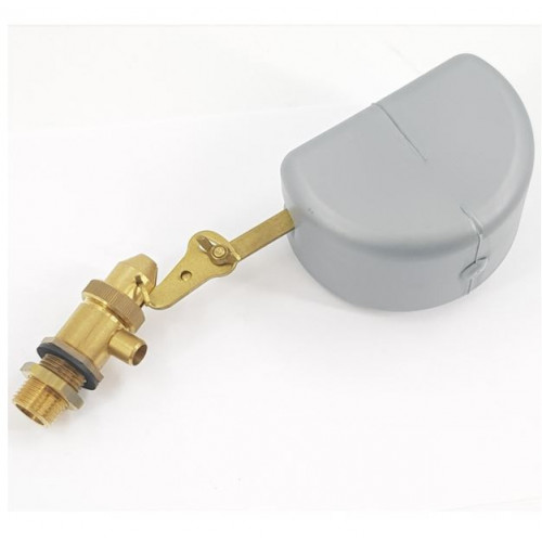 FLOAT VALVE for WATER TANK, BRASS, 1/2M PANEL MOUNT - B5.212