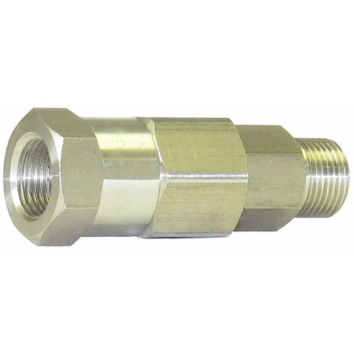 Swivel Straight Stainless 3/8" M x 3/8" F Coupling - 390 Bar | V-TUF