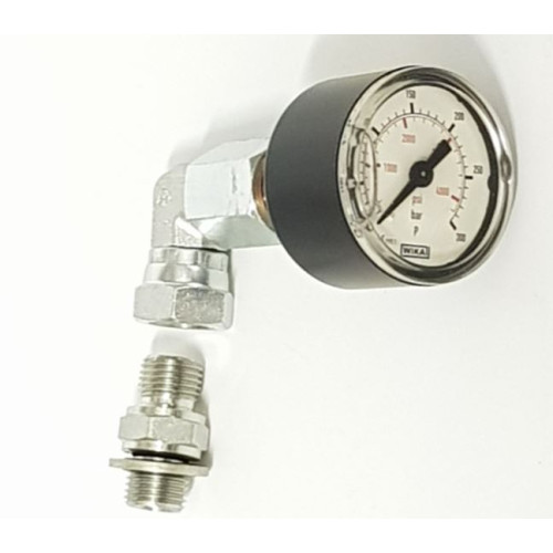 PRESSURE GAUGE 41mm diameter KIT - 1/4M 90DEG - C6.030KIT1