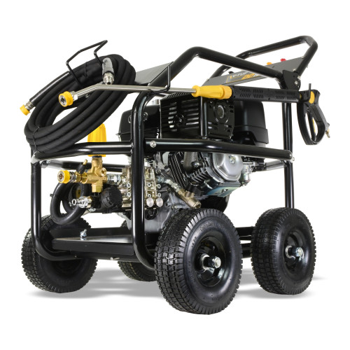 V-TUF DD130 4350psi 250 Bar 15 lpm Industrial 13HP Honda Driven Petrol Pressure Washer - Roll Cage