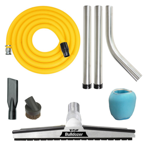 V-TUF GCX FLOOR CLEANER KIT 50MM ACCESSORY KIT - 5m 50mm HOSE FITS SIDE INLET MACHINES