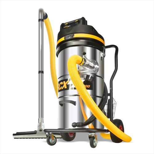 V-TUF GCX9000 2.5KW 100L WET & DRY  Industrial Powerful Vacuum Cleaner - Side Entry & Cyclone Tech (110V)