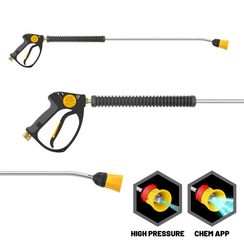 tufGUN350 OPTI GUN, 1500MM LANCE & CHEMICAL NOZZLE KIT