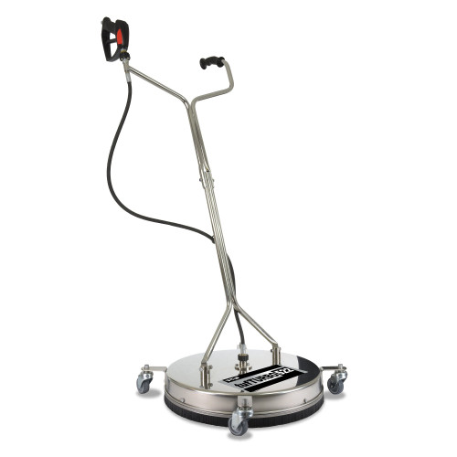 SURFACE CLEANER - V-TUF tufTURBO -  21" 533mm Stainless-Steel Industrial - M22 Screw Inlet with Advanced V-Spin Cleaning Technology - H1.007TTM22