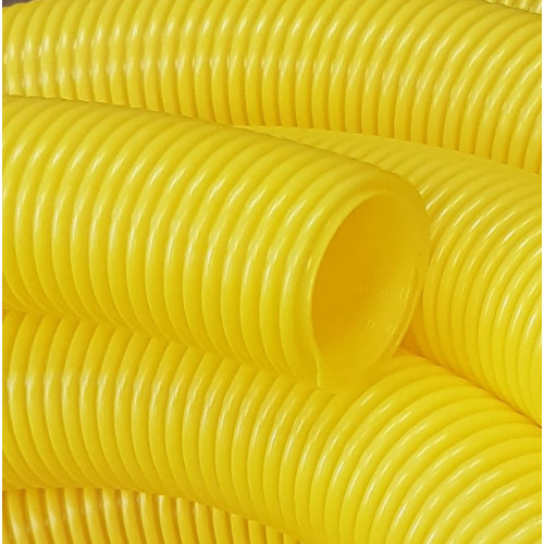 HOSE - V-TUF HIGH STRENGTH & PERFORMANCE 38mmID YELLOW for VACUUM CLEANER (Per metre) - H2/1Y