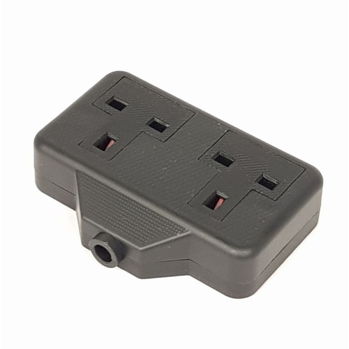 SOCKET (DOUBLE) 240 VOLT 13AMP - I4.502