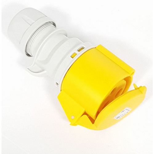 SOCKET 110 VOLT 32 AMP (YELLOW) - I5.505