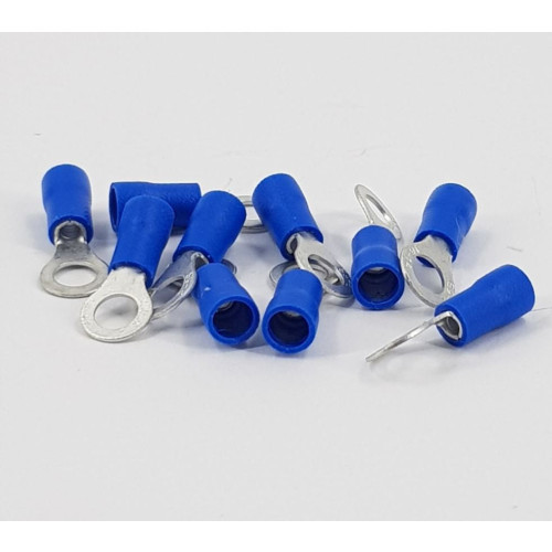 INSULATED TERMINAL 2.5mm x 5mm Blue RING