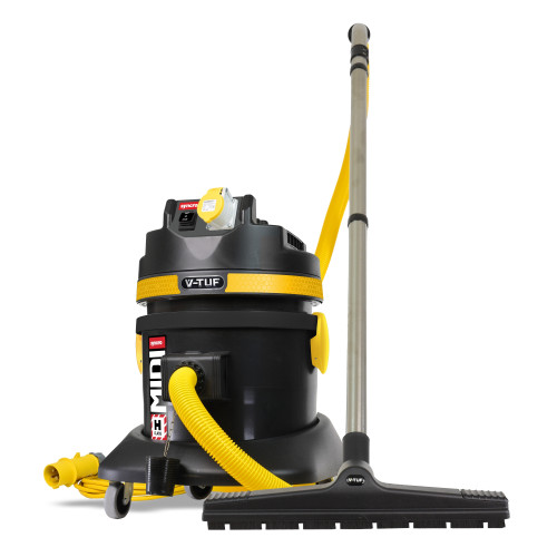 V-TUF MIDI SYNCRO - 21L H-Class 110v Industrial Dust Extraction Vacuum Cleaner - with Power Take Off - MIDIS110