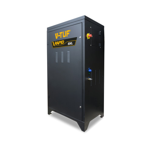 V-TUF RAPID SXL BE- 240V - 12 l/min 100 BAR STATIC HOT PRESSURE WASHER BLACK EDITION Cabinet