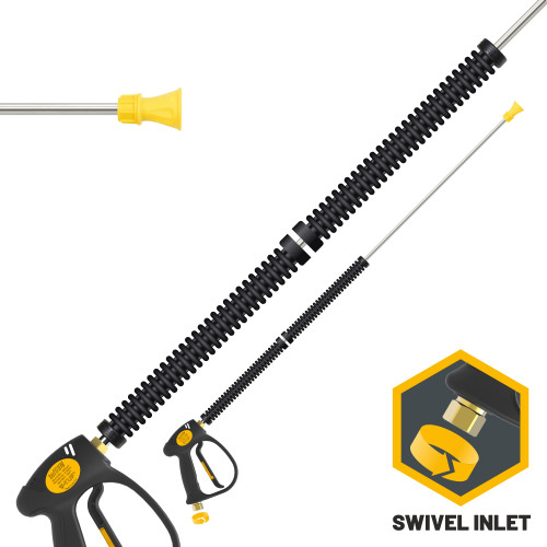 tufGUN310 - SWIVEL - STRAIGHT LANCE - 1.2M