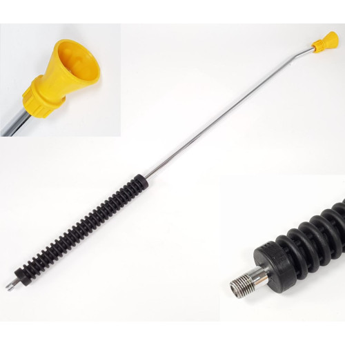 900mm Pressure Washer Lance with Bend & Nozzle Protector | V-TUF