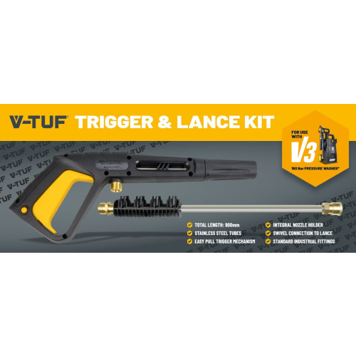 NEW SSQ TRIGGER & LANCE KIT for V-TUF V3 150BAR PRESSURE WASHER