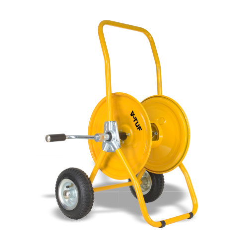 MANUAL WIND - HOSE REEL TROLLEY for 50m 1/2 Hose - V3.1250