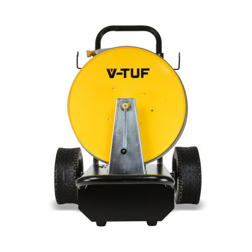 MANUAL WIND SR V-TUF tufREEL SUPER SERIES - 40m - With 50M 400BAR YELLOW tufCOVER HOSE & MSQ Connectors