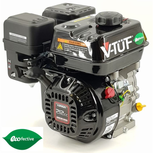 V-TÜF 7HP PETROL ENGINE C/W OIL ALERT  3/4" SHAFT - LOW CARBON VERSION - VLCP07