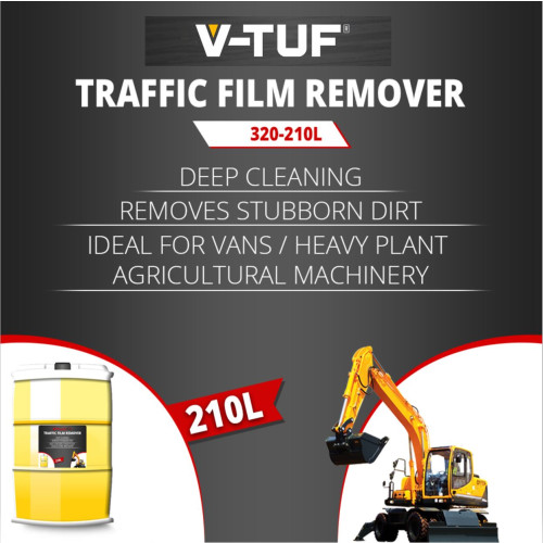 V-TUF VTC320 210 LITRE HEAVY DUTY TFR & MACHINE WASH - 10X CONCENTRATED - BIODEGRADABLE - VTC320-210L