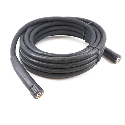 10m 1w 3/8 BLACK V-TUF HOSE M22F x M22F Cuffs