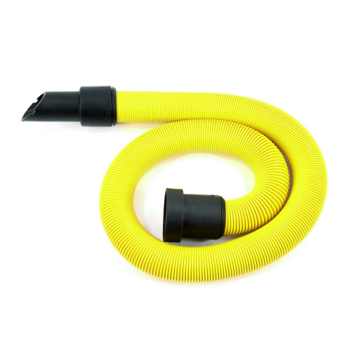 HOSE - (5x Extending) Yellow HiViz Vacuum Hose for V-TUF MINI Dust Extraction - VTM112