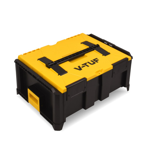 V-TUF STACKPACK MODULAR STORAGE BOX - MED 18L - VTM400