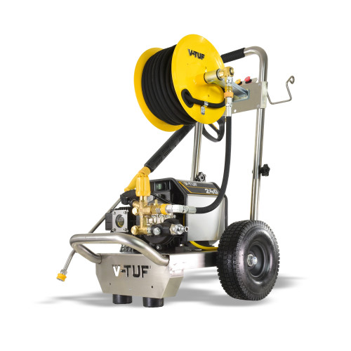 V-TUF 240THR 240V Compact Industrial Mobile Electric Pressure Washer | 1450 PSI