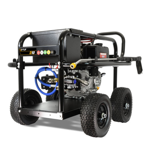 V-TUF D10 Diesel Pressure Washer - 3000 PSI, 200 Bar, 10HP Yanmar Engine