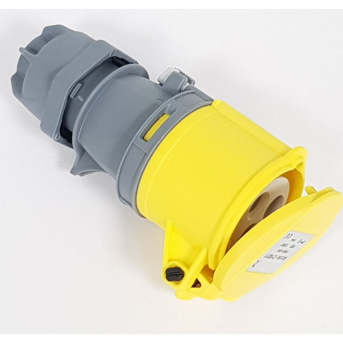 SOCKET 110 VOLT 16 AMP (YELLOW) - I5.500