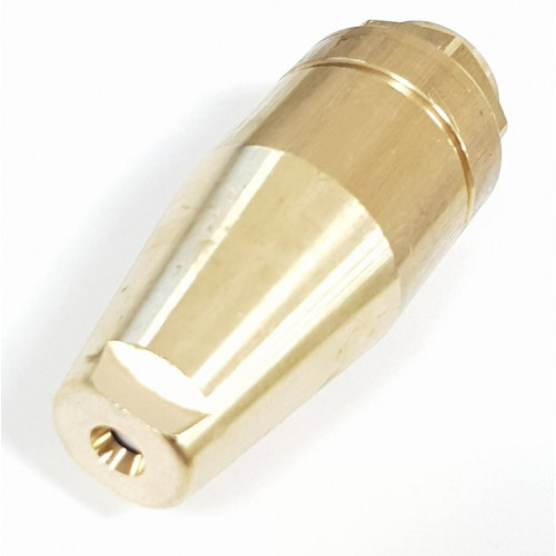 BRASS 90degC 05 HEAVY DUTY TURBO NOZZLE 1/4F INLET - T3.3005