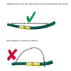 AQC WHIP CHECK CABLE (to fit 1/2 & 3/4 hoses) - B16.600