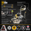 V-TUF DD065 PETROL PRESSURE WASHER 6.5HP HONDA- 160BAR 13.2L/M - 410MM Surface Cleaner, Turbo Nozzle & 5L D-GREEN