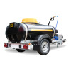 V-TUF DELUGE 13HP 4000psi, 275Bar, 15L/min Gearbox Driven Electric Start Honda Petrol 1125ltr Highway Trailer Bowser Pressure Washer - With Hose Reel