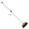 V-TUF tufBRUSH600 SOFT BRISTLE CAR WASH BRUSH BLACK 300mm WIDTH 9CM WITH TELESCOPIC POLE EXTENDS UPTO 2.7M