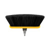 V-TUF tufBRUSH600 SOFT BRISTLE  CAR WASH BRUSH BLACK 300mm WIDTH 9CM - SSQ MALE INLET - H2.021SSQ