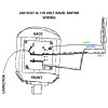 ELECTRIC MOTOR - LOW REV. 110V, 'S' SHAFT, 3HP - MS.113