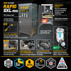 V-TUF RAPID SXL- 415V - 21 l/min 200 BAR STATIC HOT PRESSURE WASHER 304 S/S Cabinet