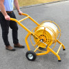 MANUAL WIND - HOSE REEL TROLLEY FITTED with 100m 3/4 Washflex Pro Hose - V3.34100-KIT1