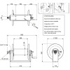 V-Tuf Manual Wind Hose Reel - TufReel Super Series (60m) | V5141SS