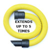 HOSE - (5x Extending) Yellow HiViz Vacuum Hose for V-TUF MINI Dust Extraction - VTM112