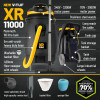 V-TUF XR11000 240V 110L 3300W Wet & Dry Industrial Vacuum Cleaner - 40Ft GCXALU50 GUTTER KIT -WITH CAMERA & HOLDALL KIT